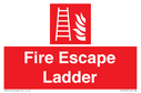 fire-escape-ladder--fire-equipment-sign~